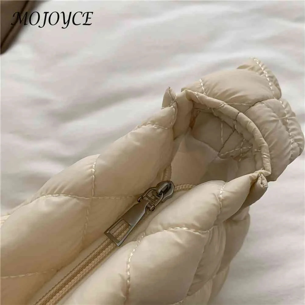 Embroidery Thread Women Handbags Rhombic Lattice Commute Bags