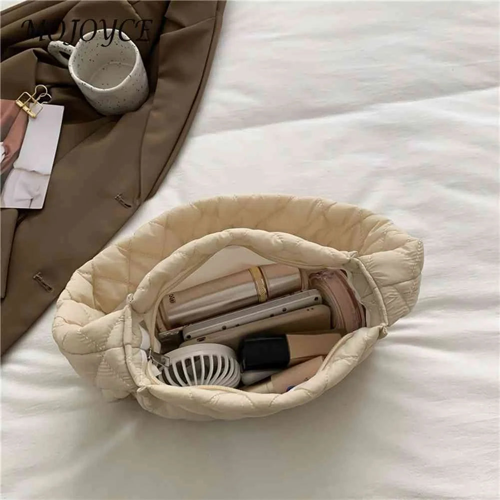 Embroidery Thread Women Handbags Rhombic Lattice Commute Bags