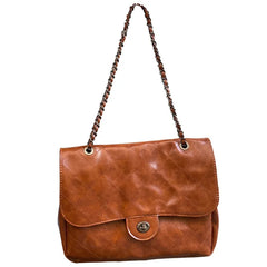 Women's Rhombus Chain Bag Large-capacity Shoulder Handbag