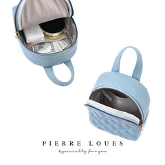 Rhombus Lattice Small Backpack for Women