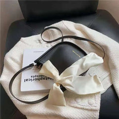 Ribbon Bow Shoulder Bags Young Style Summer Autumn Cross-Body Handbags