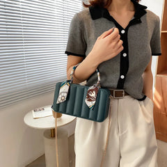 Ribbons Shoulder Bags for Women Beach Crossbody Handbags