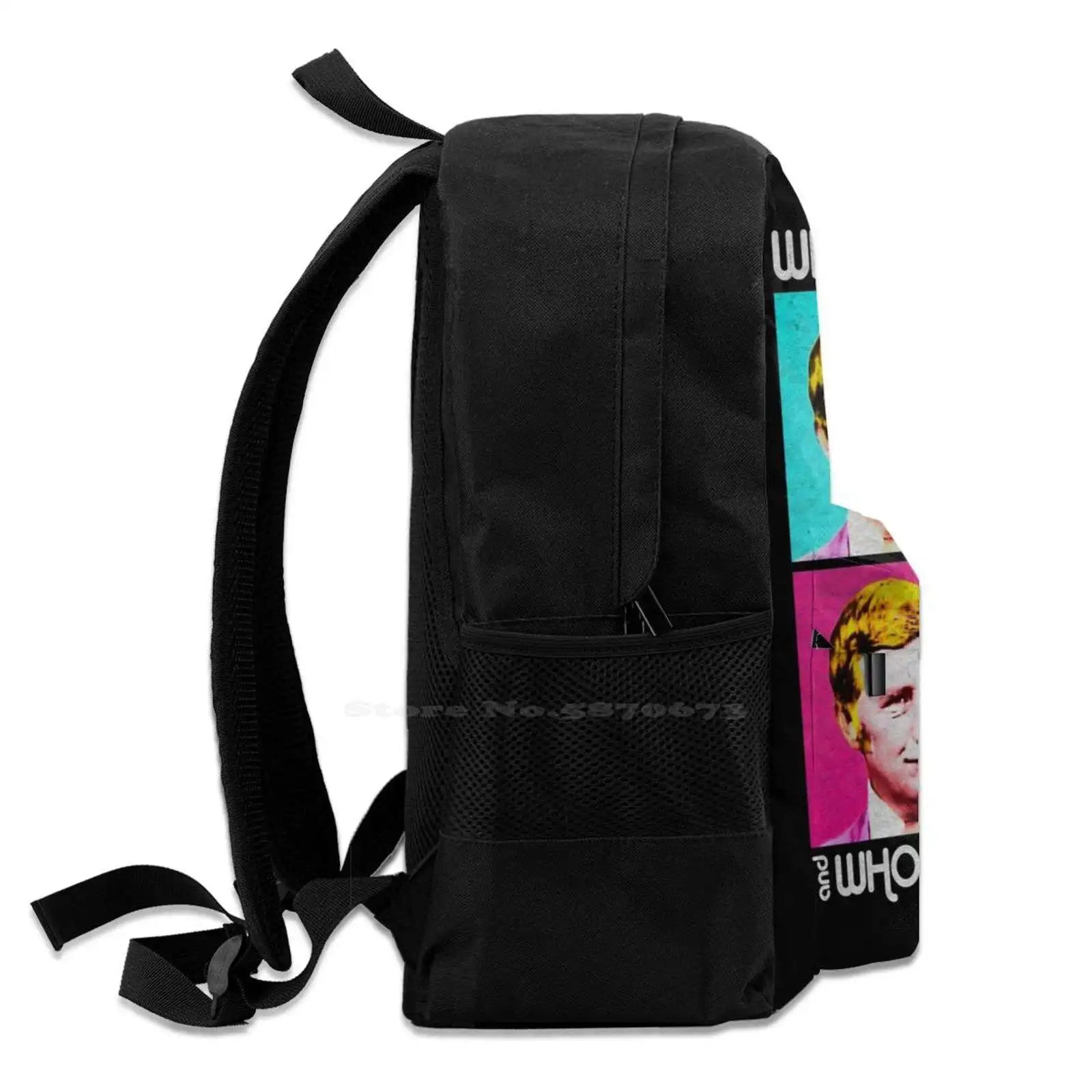Richard Dawson Family Feud Vintage Backpack - School Laptop Travel Bag