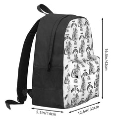 Ride It Out Backpacks Men's Women's School Bag Travel Bags