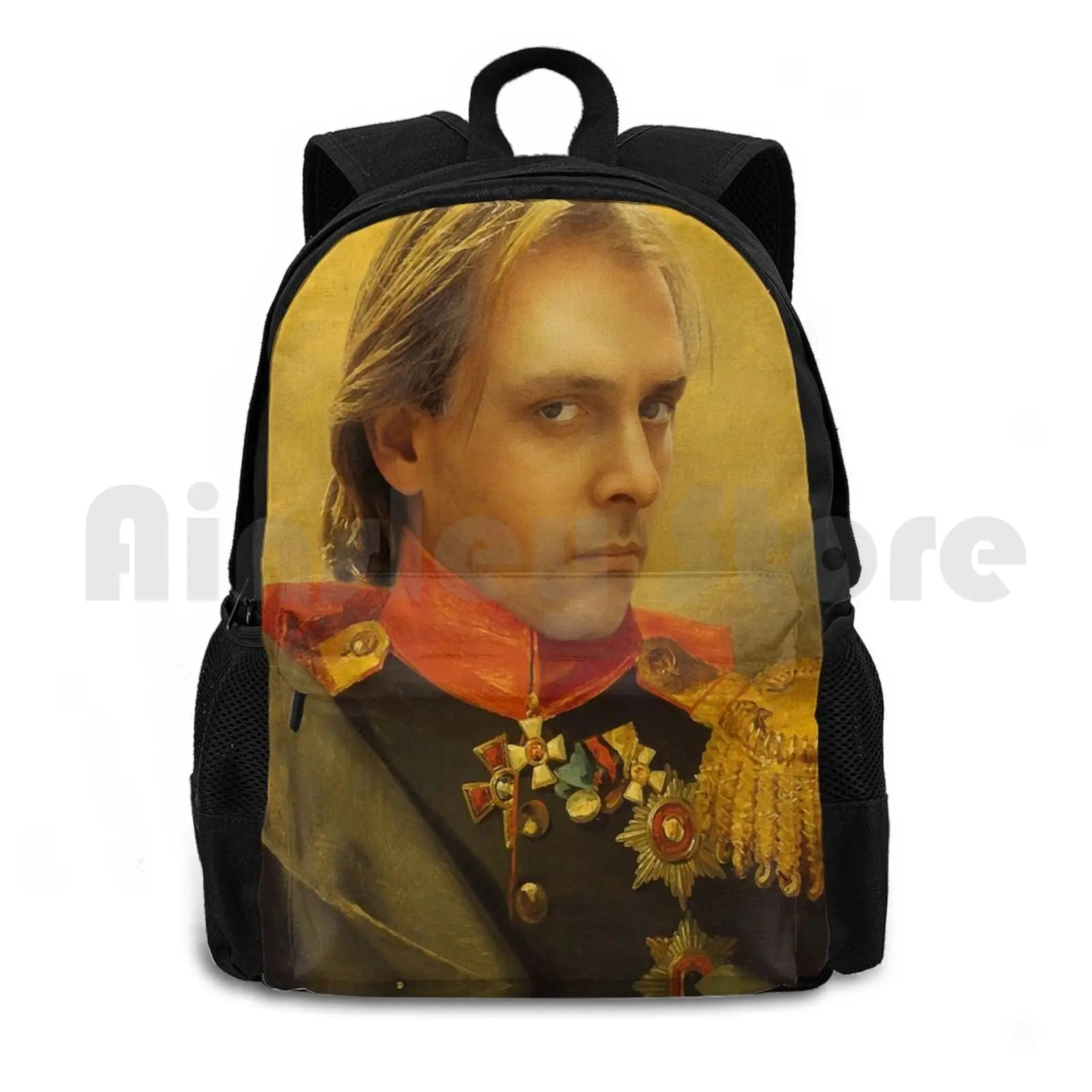 Rik Mayall Outdoor Hiking Backpack Sports Bag