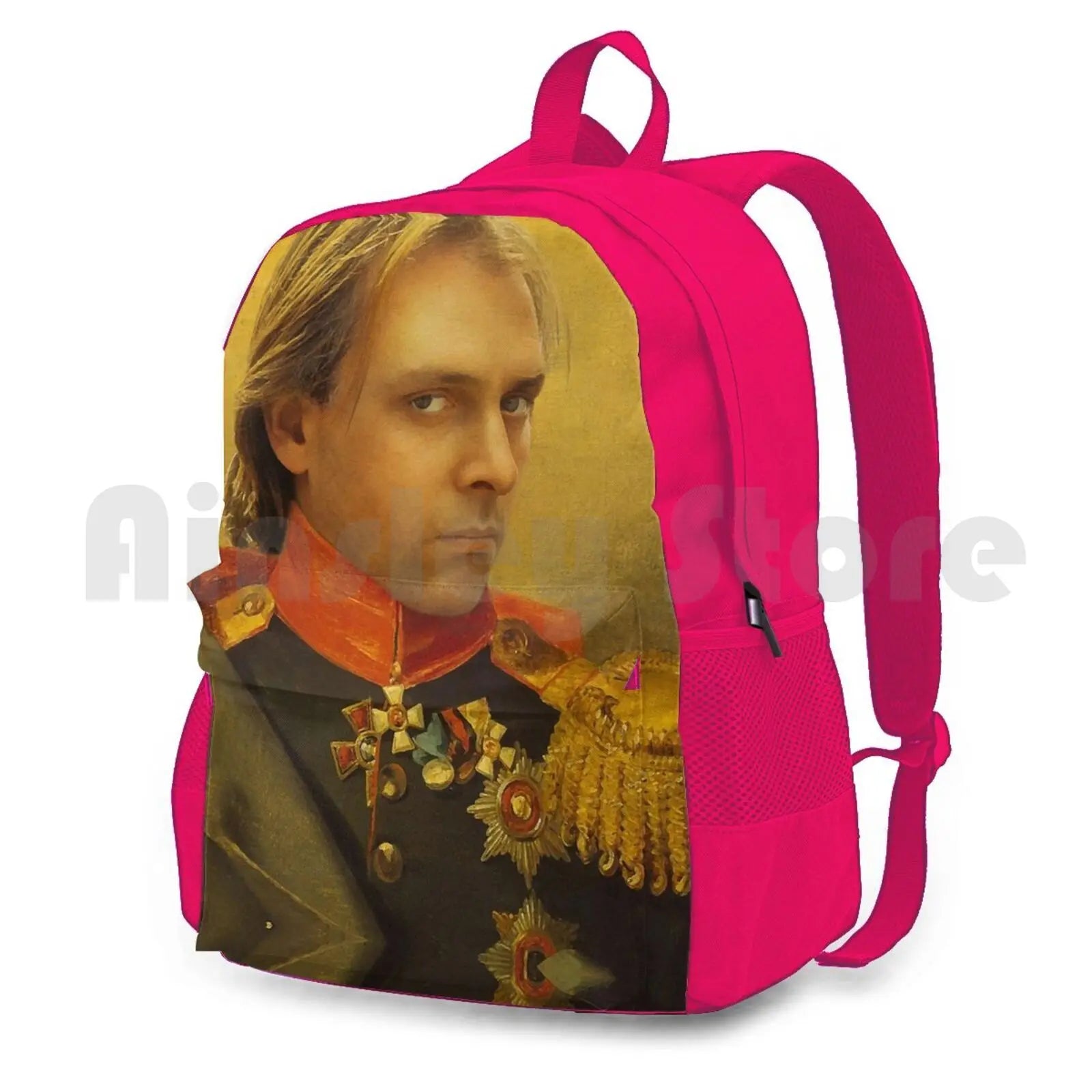 Rik Mayall Outdoor Hiking Backpack Sports Bag