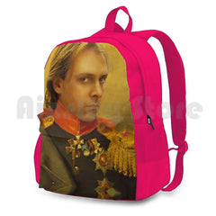 Rik Mayall Outdoor Hiking Backpack Sports Bag