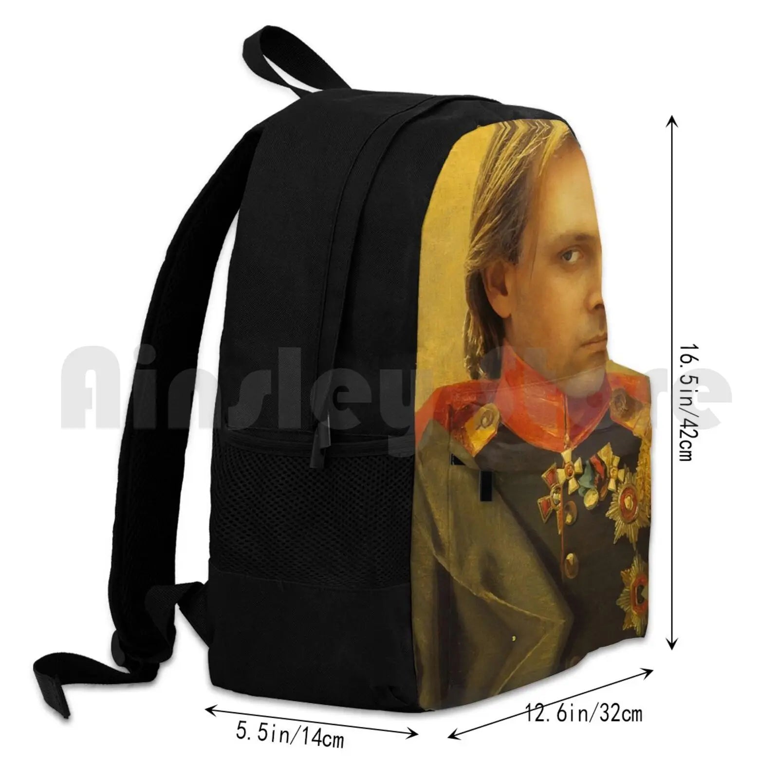 Rik Mayall Outdoor Hiking Backpack Sports Bag