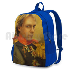 Rik Mayall Outdoor Hiking Backpack Sports Bag