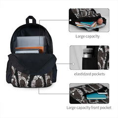 Unisex Zipper Backpack for Men and Women