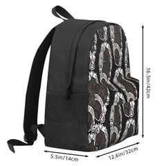 Unisex Zipper Backpack for Men and Women
