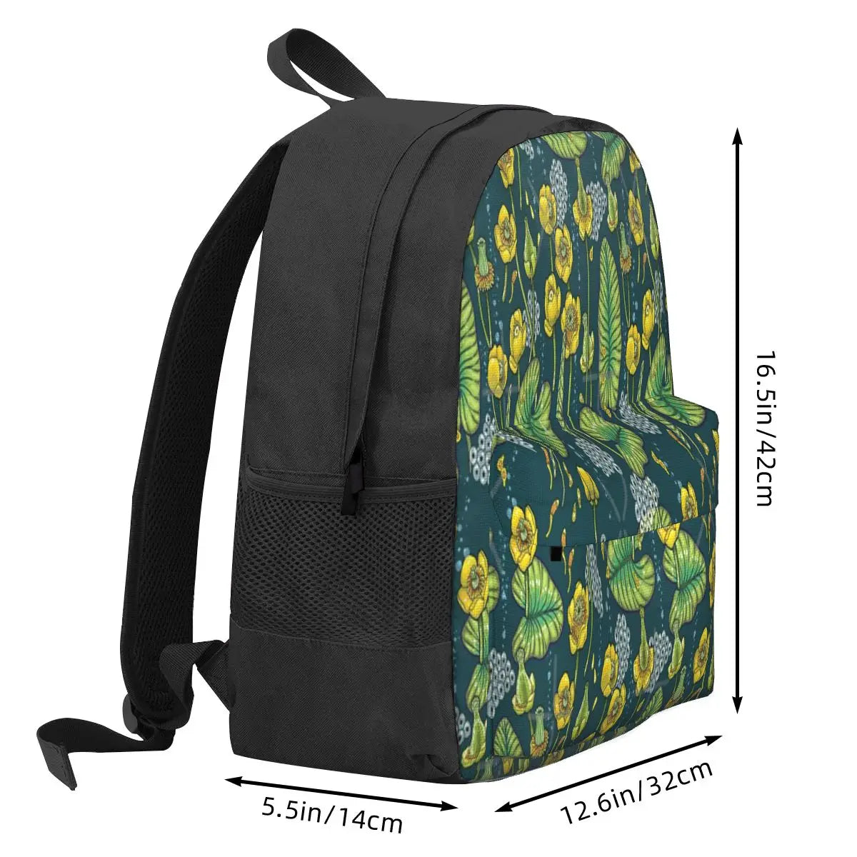 Vintage River Of Mystery Backpack for Men and Women