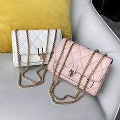 Rivet Chain Crossbody Bag Women Shoulder Small Handbag