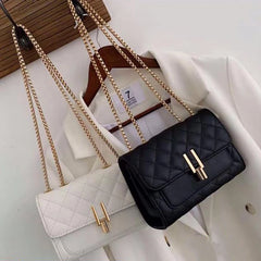 Rivet Chain Crossbody Bag Women Shoulder Small Handbag