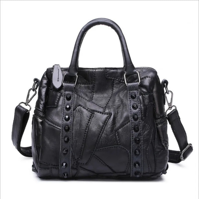 Rivet Handbag Crossbody Bags For Women Shoulder Messenger Bag