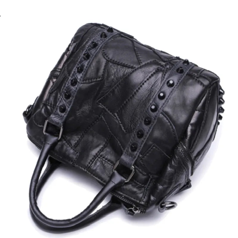 Rivet Handbag Crossbody Bags For Women Shoulder Messenger Bag