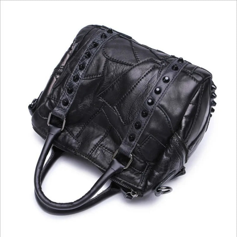 Rivet Handbag Crossbody Bags For Women Shoulder Messenger Bag