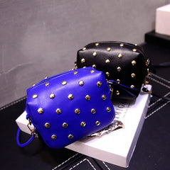 Rivet Mini Bags Leather Messenger Shoulder Bag Crossbody Handbags