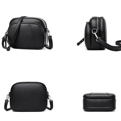 Rivet Tassel Crossbody Bag Women Casual Shoulder Bag Pu Leather Messenger Bag
