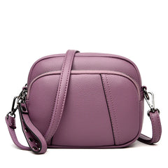 Rivet Tassel Crossbody Bag Women Casual Shoulder Bag Pu Leather Messenger Bag