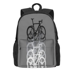 Road Bike Fade Backpacks Men's & Women's School Bag