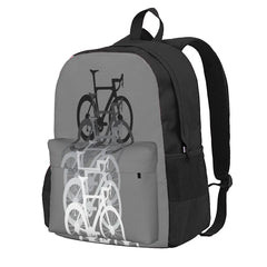 Road Bike Fade Backpacks Men's & Women's School Bag