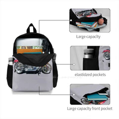 Road Rior Teen College Student Backpack Laptop Travel Bags