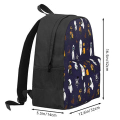 Robots In Space Backpacks Men's Backpacks Bags For Women Men's Bag Women's ...