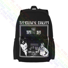 Vintage Tangerine Dream Krautrock Large Capacity Backpack