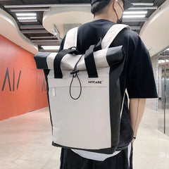 Large Capacity Bucket Backpack for Travel Sports Outdoor