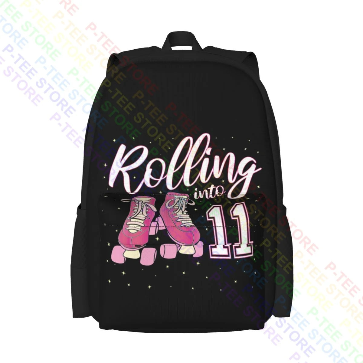 11th Birthday Roller Skate Large Capacity Backpack for 11-Year-Old Girl