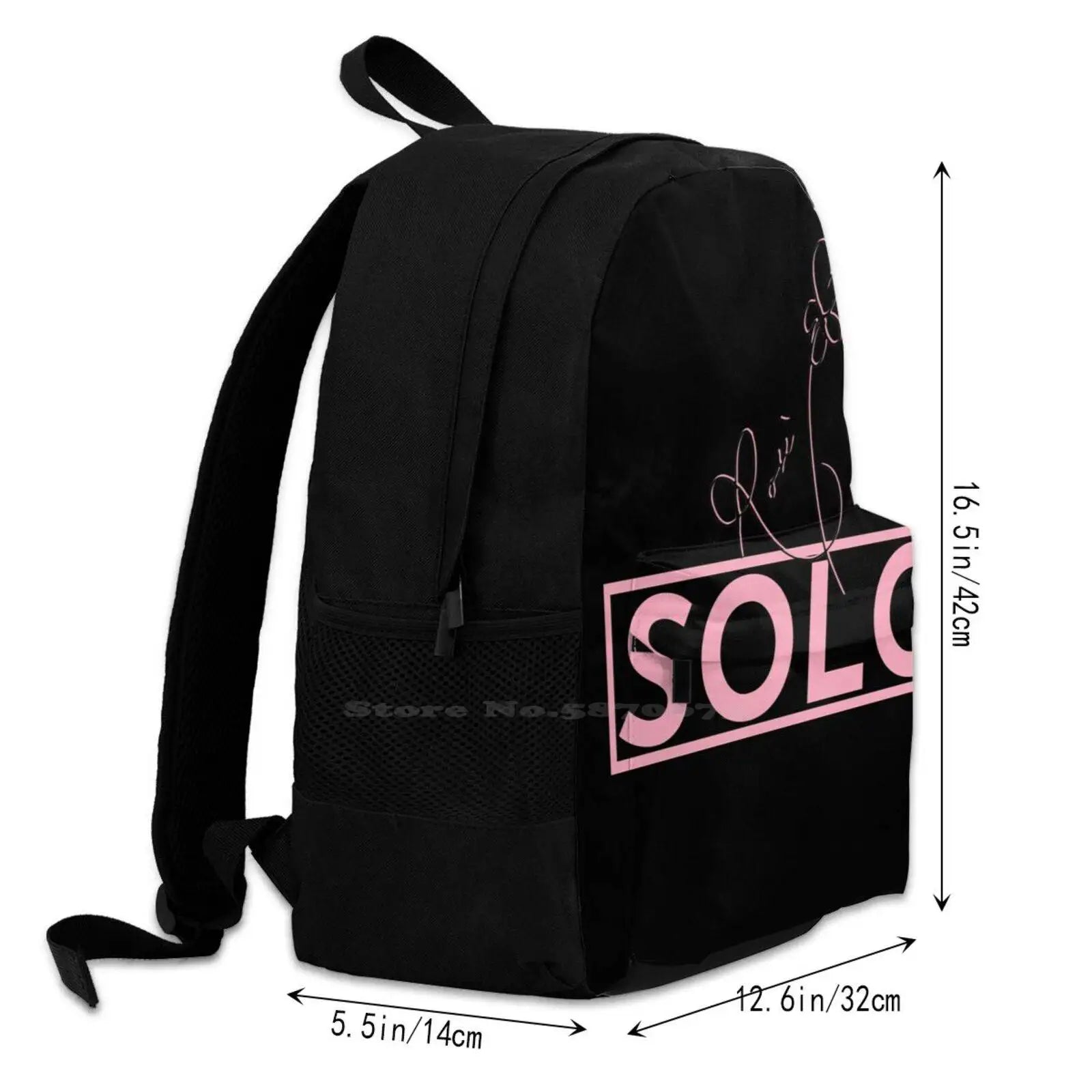 Ros? Solo Mv Merchandise Laptop Travel School Bags