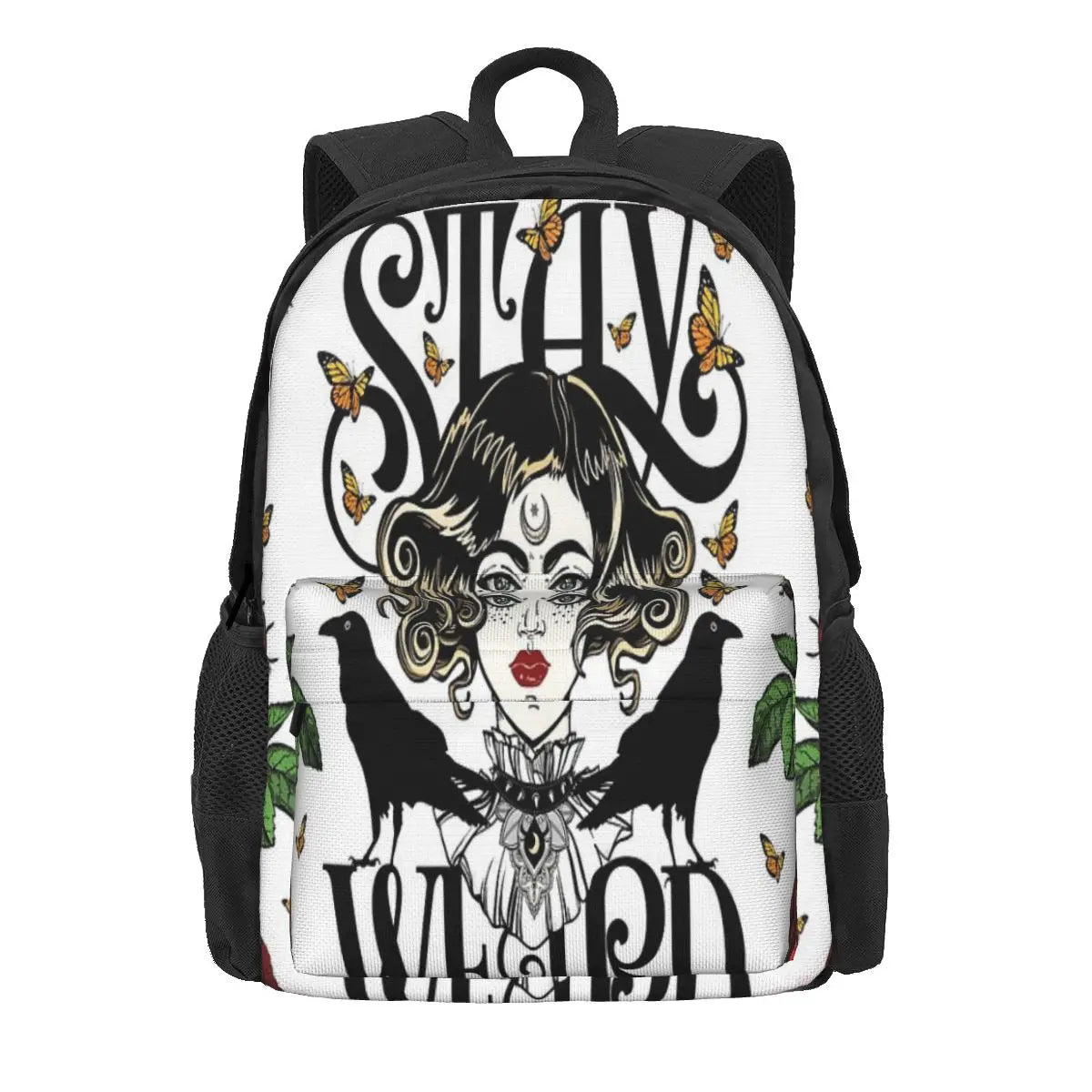 Rose And The Ravens Stay Backpacks Men's Backpacks Bags For Women Female Bag Wom