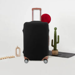 Rose Pink Luggage Cover Elastic Dust Scratch Resistant Protective
