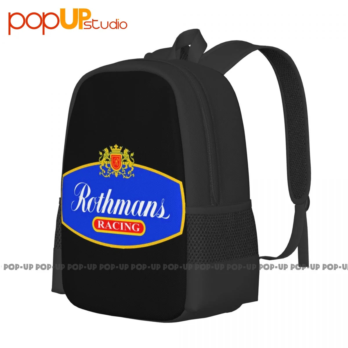 Rothmans Racing F1 Classic Car Enthusiast Backpack Large Capacity