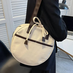 Literature & Art Canvas Shoulder Bag Shopper Tote for Women
