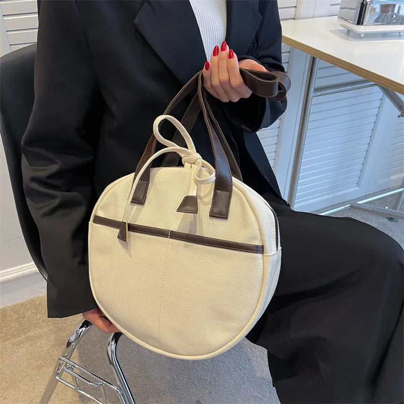 Literature & Art Canvas Shoulder Bag Shopper Tote for Women