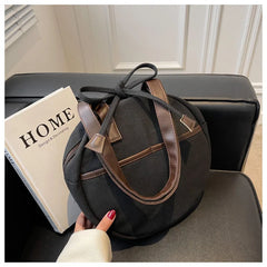 Literature & Art Canvas Shoulder Bag Shopper Tote for Women