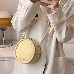 Leather Crossbody Sling Bag for Women Summer Shoulder Handbag