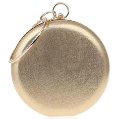 Round Women Evening Bags Diamonds Clutch Chain Shoulder Bags