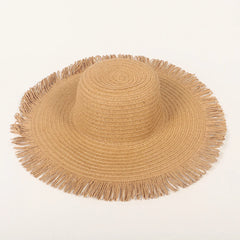 Round Straw Beach Bag Vintage Woven Shoulder Bag Raffia Circle Rattan Bags