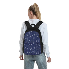 Rowing Club Navy Backpacks for Men and Women