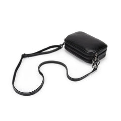 Small Cow Leather Crossbody Shoulder Bag for Women