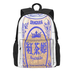 Royal Tea Men's Backpack Harajuku Bag School Girl