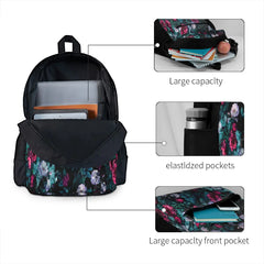 Rpe Floral Abstract Iii Backpacks Men's Backpacks Bags For Women Retro Backpack