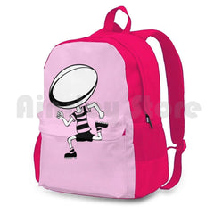 Rugby Girl Outdoor Hiking Backpack Climbing Sports Bag Kids