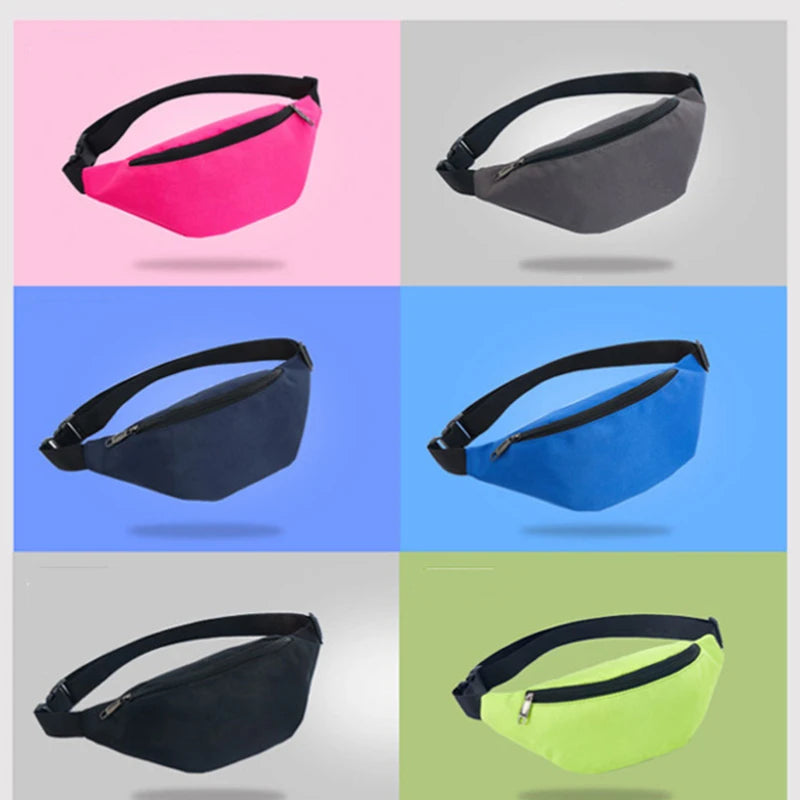 Sports Waist Bag Men Women Gym Running Cell Phone Fanny Pack