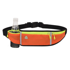 Running Belt with Water Bottle Fitness Water-Resistant Waist Pack
