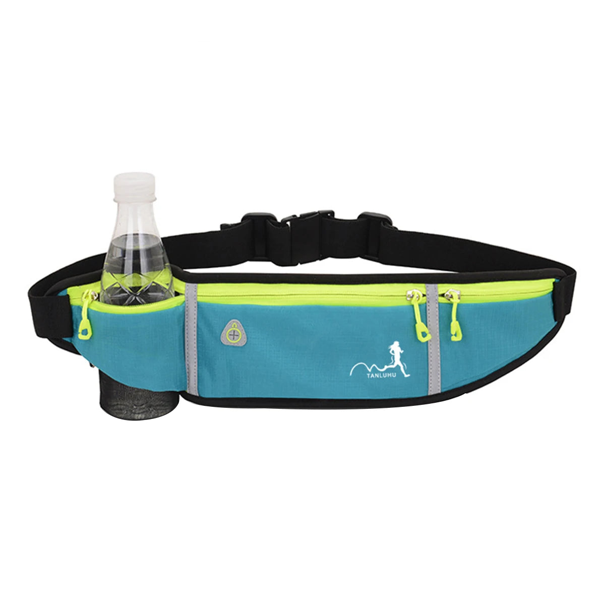 Unisex Running Belt with Water Bottle Waist Pack for Women