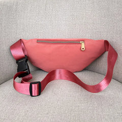 Womens Sports Mobile Phone Chest Crossbody Sling Waterproof Nylon Bag